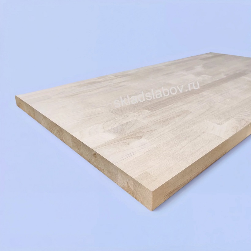 Мебельный щит из березы категория Экстра сращенная ламель 40×1000×1500мм Мебельный щит из березы категория Экстра сращенная ламель 40×1000×1500мм